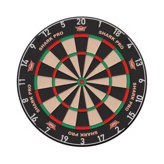 Szizál darts tábla Bull's Shark Pro II, vékony pengés drót, Rotate Fix Bracket rögzítő rendszer, tartós konstrukció, professzionális minőség