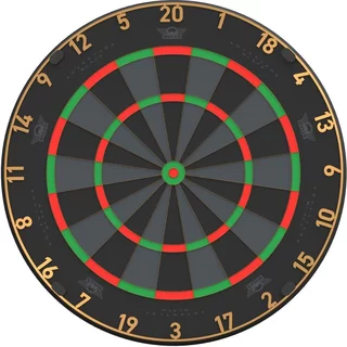 Szizál darts tábla Bull's Advantage Black Edition, stabil rögzítés, ultravékony dróthálózás, stabil rögzítés az U Fixing Bracket-nek köszönhetően
