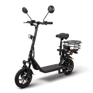 Elektromos roller W-TEC Billar III 500W 12", összecsukható kialakítás, 30 km-es hatótávolság, jóváhagyással rendelkező hátsó világítás