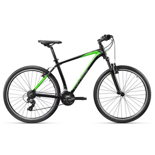 Hegyikerékpár Cyclision Corph 8 MK-II 29", SR SUNTOUR XCE 28 rugós villa, 21 sebességes Shimano váltószett, Alhonga fékek, memóriahabos nyereg - Sötétzöld