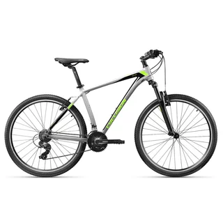 Hegyikerékpár Cyclision Corph 8 MK-II 29", SR SUNTOUR XCE 28 rugós villa, 21 sebességes Shimano váltószett, Alhonga fékek, memóriahabos nyereg - Savas Szürke