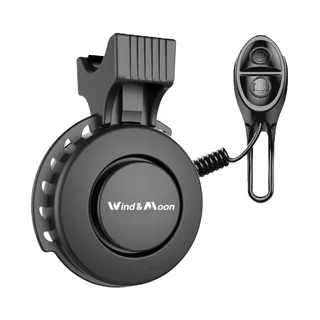 Elektromos kerékpár csengő inSPORTline ISL eBellmin, IP65 vízálló, USB-A/USB-C töltőkábel tartozék, univerzális rögzítő, beépített akkumulátor