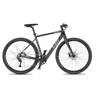 Gravel elektromos kerékpár 4EVER ENGRAVE FLAT 28", SHIMANO DEORE 1x11 váltórendszer, SCHWALBE G-ONE ALLROUND gumiabroncsok, SELLE ITALIA Q-BIK nyereg