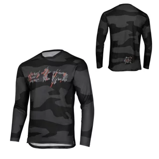 Férfi hosszú ujjú kerékpáros felső Etape Rocky, laza sportos szabás, funkcionális anyag, fokozott izzadságelvezető hatékonyság