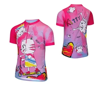 Gyerek kerékpáros felső Etape Rio, sportos szabás, fényvisszaverő biztonsági elemek, funkcionális MicroCool anyag