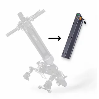 Pótakkumulátor 36V 7.8Ah az inSPORTline Oppatia kerekesszékek kiegészítő elektromos meghajtásához, lítium, 2 kg terhelhetőség