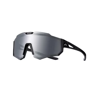 Gyermek napszemüveg Altalist Kizuna Kids - fekete ezüst üveggel