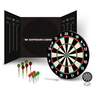 Mágneses papír Dartboard szekrény Bull's Cabinet Set