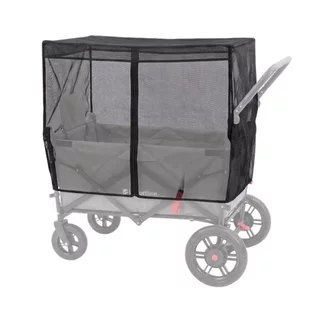 Szúnyogháló inSPORTline StrollKidz kiskocsihoz, egyoldalas cipzár, egyszerű és gyors felszerelés, poliészter