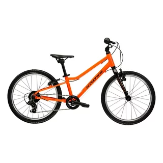 Ultra könnyű gyermekkerékpár Kross Liftie 20" Gen 009 - 2025, 115-130 cm, 7,2 kg, Shimano Revoshift markolatváltó, Aluminium Lite váz - narancssárga / fekete / fényes