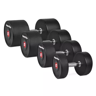 Gumírozott súlyzók inSPORTline Profi 2-60 kg