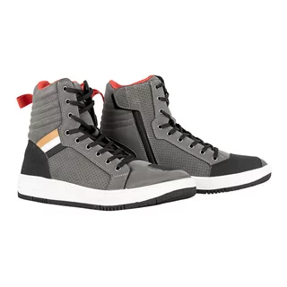 Motoros csizma W-TEC Sueden, bokavédelem,  légáteresztő belső háló, csúszásmentes talp, szellőzőnyílások, megerősítés