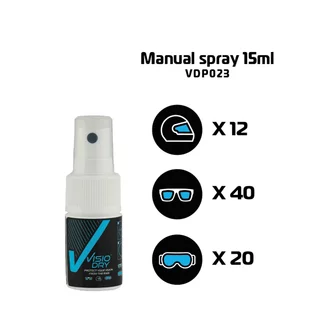 Szuperhidrofób spray VisioDry 15ml, ISO 9001 tanúsítvány, nem gyúlékony