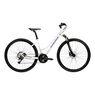 Női cross kerékpár Kross Evado 4.0 28" Gen 007, Aluminium Lite váz, SR Suntour NEX teleszkópos villa, WANDA külső gumi, 16 sebességfokozat