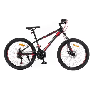 Junior kerékpár Canull XC 240 24", 2026-os modell, 110 kg-os teherbírás, 21 sebességes Shimano váltórendszer, 14 kg össztömeg, 160 mm-es féktárcsák