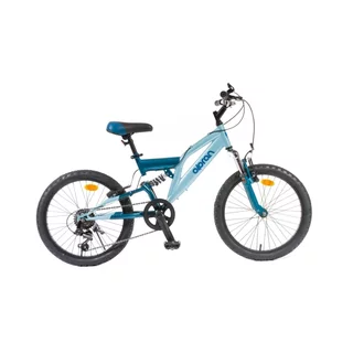 Gyermek teleszkópos kerékpár Olpran Vipera 20", 120-135 cm, 6 sebességes Shimano váltórendszer, első és hátsó V-fékek, Hi-Ten acélszerkezet