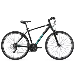 Férfi cross kerékpár Cyclision Zodin 5 MK-II 28", Shimano 21 sebességes váltórendszer, SR SUNTOUR M3010 rugós villa, Chaoyang MAKO SHARK gumiabroncsok - Sötét Mentás