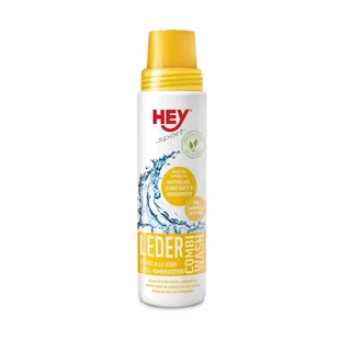 Bőr és textíl tisztító HEY Sport Leather Combi Wash 250 ml