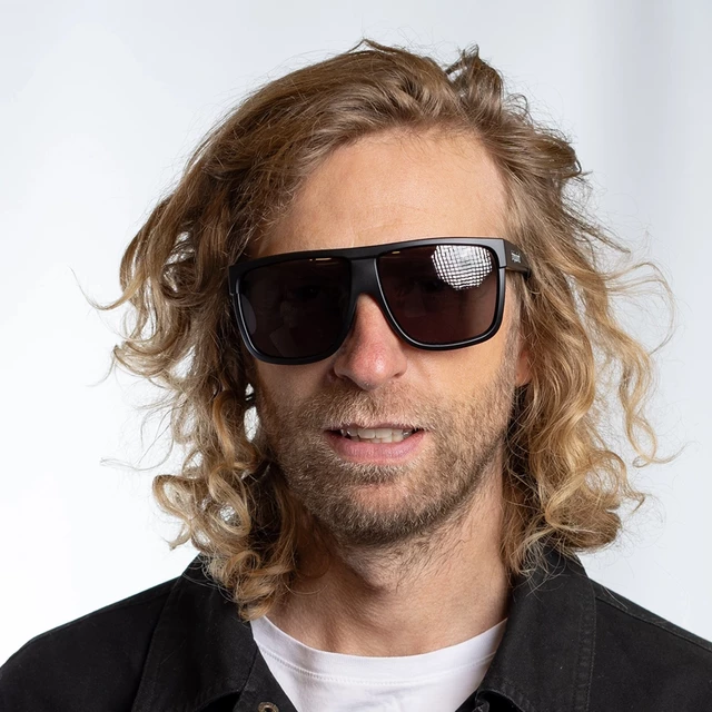 Sport napszemüveg Tripoint Rajka - Shiny Transparent Brown Gradient Brown Cat.3