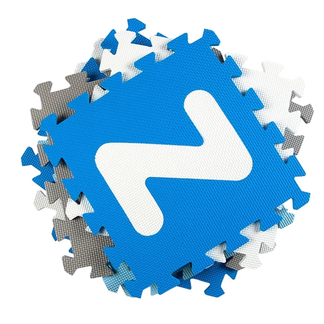 Szivacs puzzle szőnyeg inSPORTline Abecino 30x30x1 cm, 36db