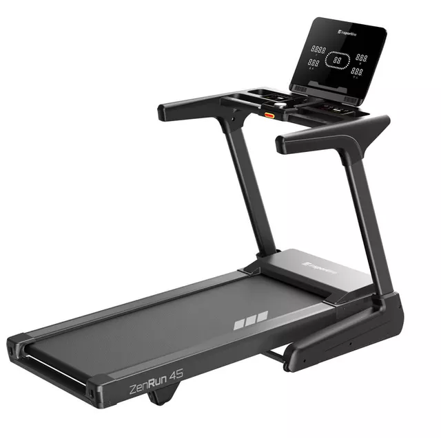 Futópad inSPORTline ZenRun 45, motor 3,5LE, max. 150kg, dőlésszög 7 °, futófelület 140x51cm, 17 program, Kinomap,  HRC, izületkimélő
