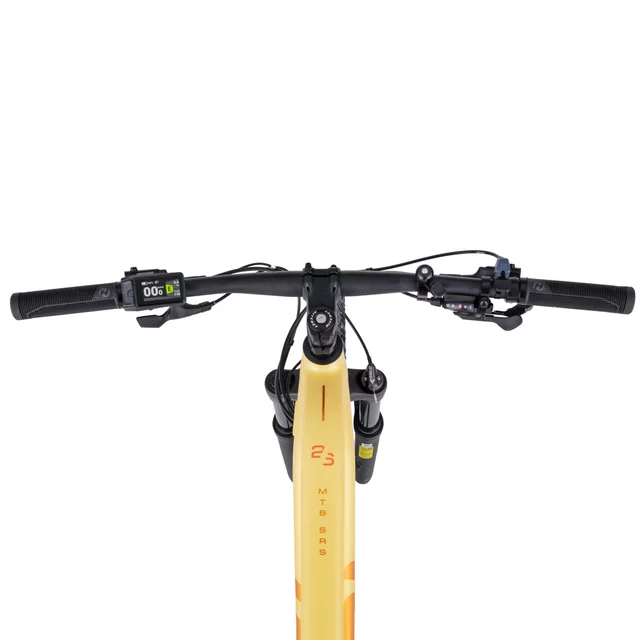 Női elektromos hegyikerékpár inSPORTline ISL Asuki EVO 835 Wh 27,5" 2026-os modell,  Bafang motor, 180 km hatótávolság, hidraulikus tárcsafékek - Napsugár Sárga