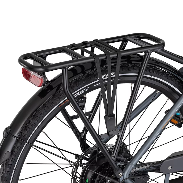 Városi elektromos kerékpár inSPORTline ISL Eclion 648 Wh 28" - 2026, 150 km-es hatótávolság, első és hátsó lámpák, Bafang H405 hátsó motor - Napsugár Sárga