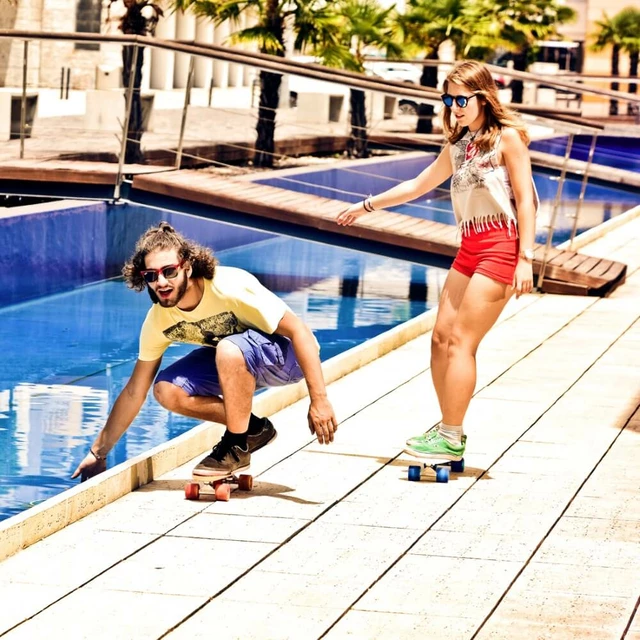 Műanyag gördeszka Street Surfing Beach Board