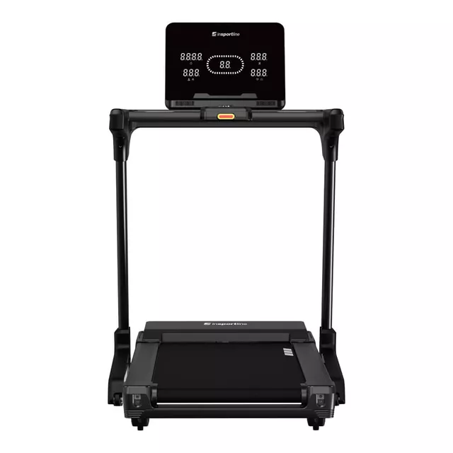 Futópad inSPORTline ZenRun 45, motor 3,5LE, max. 150kg, dőlésszög 7 °, futófelület 140x51cm, 17 program, Kinomap,  HRC, izületkimélő