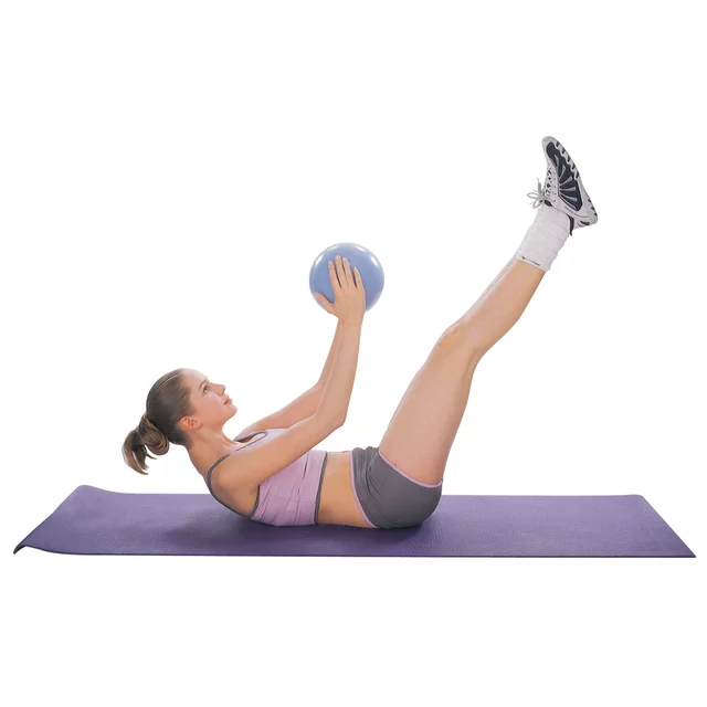 Gimnasztikai labda inSPORTline Aerobic Ball 20 cm, könnyen karbantartható, 120 kg terhelhetőség - bézs