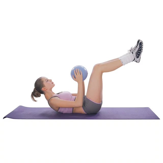 Gimnasztikai labda inSPORTline Aerobic Ball 20 cm, könnyen karbantartható, 120 kg terhelhetőség - bézs