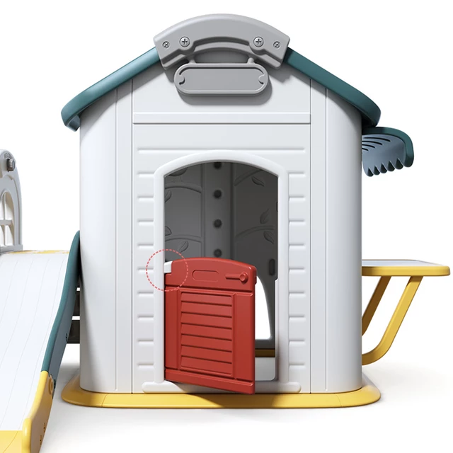 Gyermek csúszda és hinta inSPORTline Housino