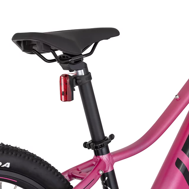 Elektromos gyermek kerékpár inSPORTline ISL Savager 360 Wh 24" - 2026, 24"-os Kenda gumik, Bafang motor,  SR Suntour XCM első teleszkópos villa - Versenyző Kék