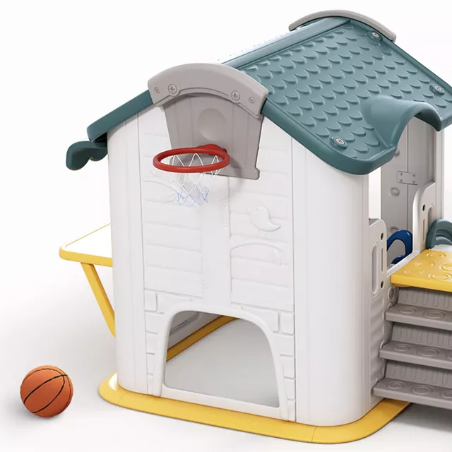 Gyermek csúszda és hinta inSPORTline Housino