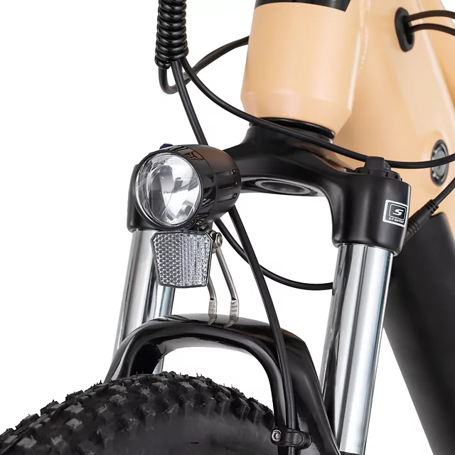 Junior elektromos kerékpár inSPORTline ISL Atezion 374 Wh 26" - 2026, LCD kijelző, Bafang hátsó motor, 70 km hatótáv, SR Suntour teleszkópos villa - Fenséges Lila