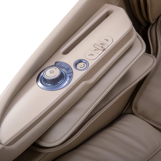 4D masszázsfotel inSPORTline Salvenza, Zero Gravity funkció, Zero Space funkció, LCD kijelző, Bluetooth-hangszórók, 34 masszázs-légpárna