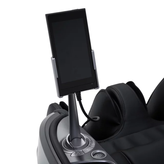 4D masszázsfotel inSPORTline Salvenza, Zero Gravity funkció, Zero Space funkció, LCD kijelző, Bluetooth-hangszórók, 34 masszázs-légpárna