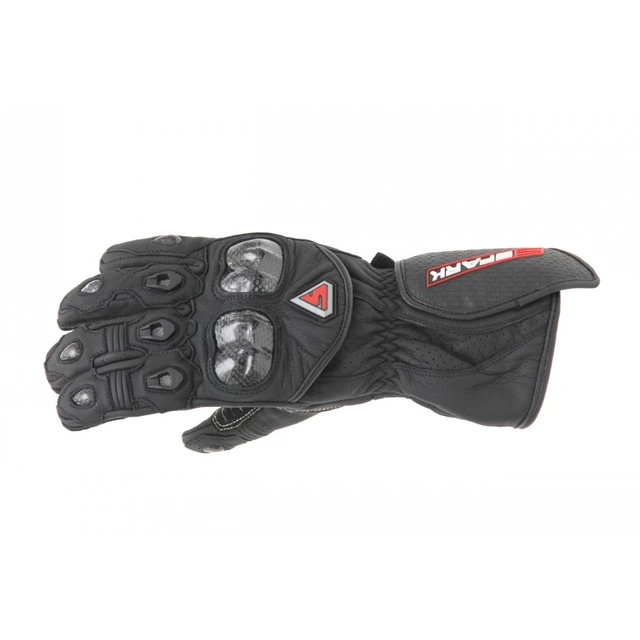 Motoros bőrkesztyű Spark Elite - fekete