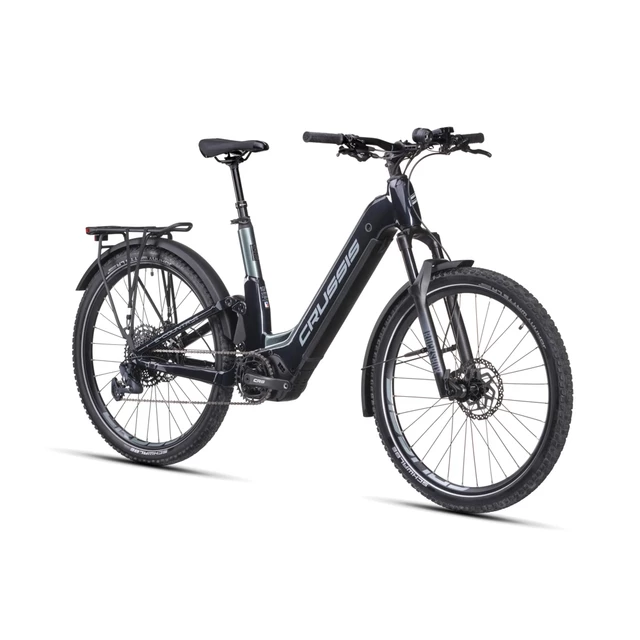 Teljes felfüggesztésű elektromos kerékpár Crussis e-Country Full 10.10 720Wh 27,5" - 2025 - Smaragdzöld