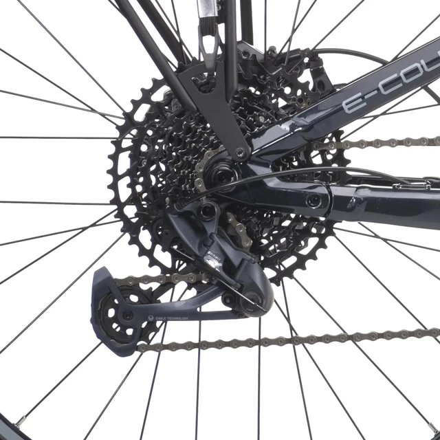 Teljes felfüggesztésű elektromos kerékpár Crussis e-Country Full 10.10 720Wh 27,5" - 2025 - Smaragdzöld