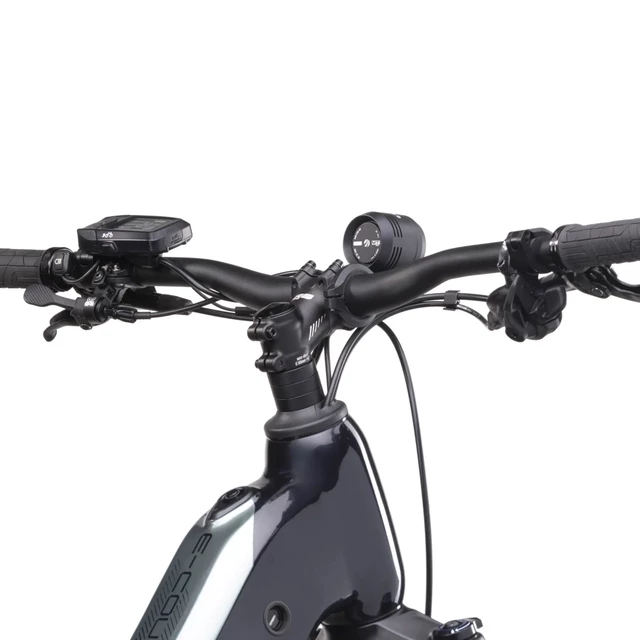 Teljes felfüggesztésű elektromos kerékpár Crussis e-Country Full 10.10 720Wh 27,5" - 2025 - Smaragdzöld