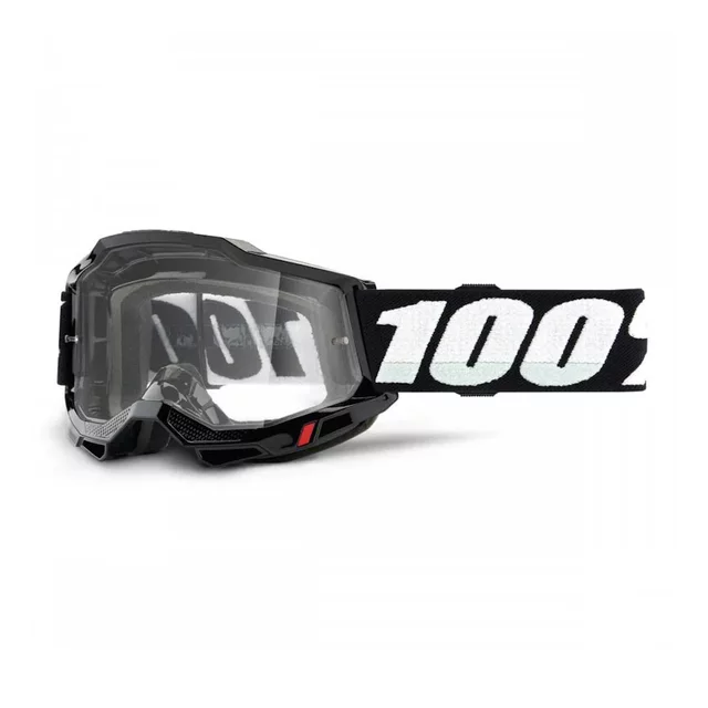 Gyerek motocross szemüveg 100% Accuri 2 Junior, páramentes bevonat, háromrétegű habszivacs, csúszásgátló pánt