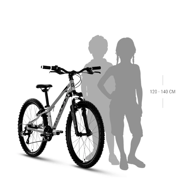 Gyerek kerékpár KELLYS KITER 50 24" - model 2025 - Sötét Szilva