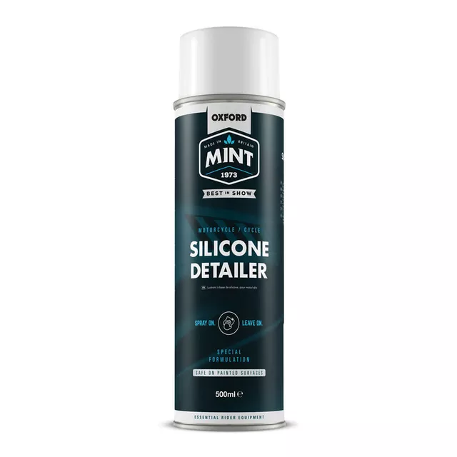 Műanyag és lakkozott felületápoló spray Mint Silicone Detailer 500 ml
