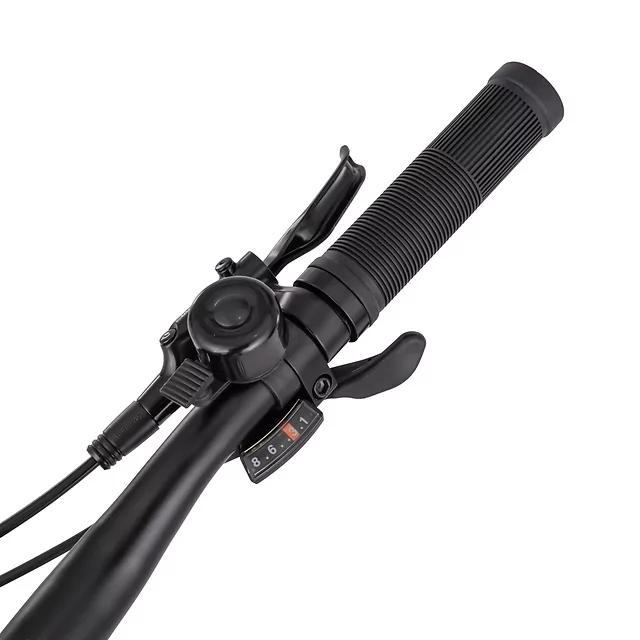 Junior elektromos kerékpár inSPORTline ISL Atezion 374 Wh 26" - 2026, LCD kijelző, Bafang hátsó motor, 70 km hatótáv, SR Suntour teleszkópos villa - Fenséges Lila