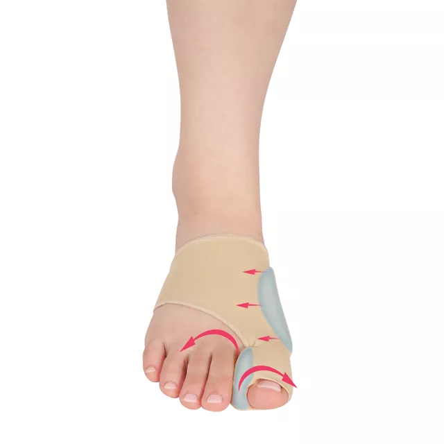 Gél bütyökvédő inSPORTline Gesoto 2db, MDR tanúsítás, puha és rugalmas anyag, megakadályozza az ujjak súrlódását