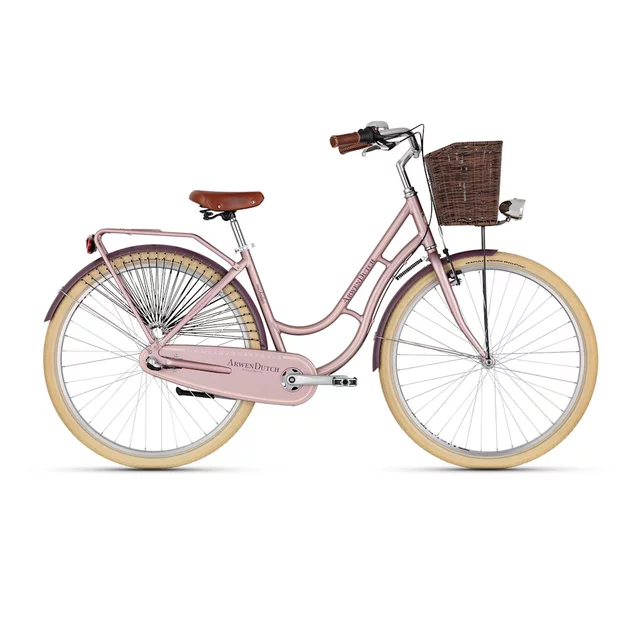 Kellys Arwen Dutch 28" városi kerékpár – 2026-os modell - Acélkék - Rose Gold