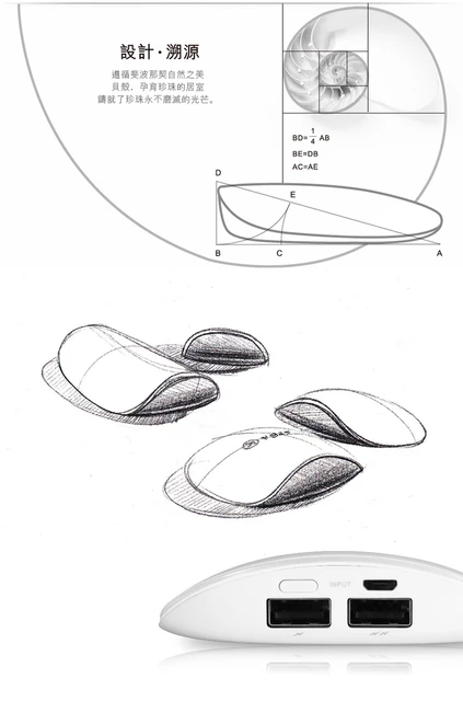 Pótaku Powerbank Shell ZY101