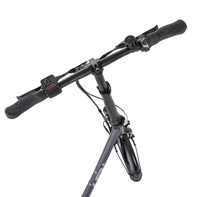 Összecsukható elektromos kerékpár inSPORTline ISL Felior 468 Wh 20" - 2026, LOGAN fékek, Kenda abroncsok, Bafang H405 motor, 100 km-es hatótávolság - Velúr Piros