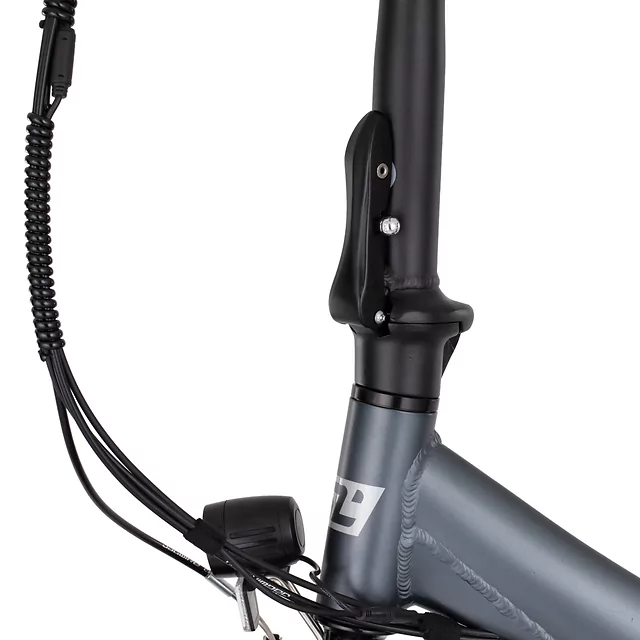 Összecsukható elektromos kerékpár inSPORTline ISL Felior 468 Wh 20" - 2026, LOGAN fékek, Kenda abroncsok, Bafang H405 motor, 100 km-es hatótávolság - Velúr Piros